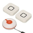 thumbnail image 5 of Buscapersonas inalámbrico para cuidadores, transmisión de larga distancia, botón de llamada de monitoreo para ancianos, sistema de alerta de enfermera, enchufe estadounidense de 100-240V, 5 of 5