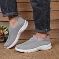 thumbnail image 2 of Mens Walking Shoes Lightweight Breathe Mesh Running Shoes Slip On Fashion Tennis Sneakers Comfort Gym Workout Zapatos de Hombre, 2 of 9