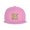 Pink, variant on Flat Bill Visor Classic Snapback Hat Us Desert Camouflage Texture Adjustable Baseball Cap for Men Women Black