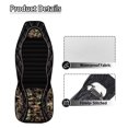thumbnail image 6 of Uorisanigo Hunting Forest Waterproof Car Seat Cover Easy to Install Car Front Seat Protector Breathable Front Seat Cover Anti Slip Universal for Cars Truck SUV Van, 6 of 7