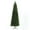 Green#2, variant on Christmas Tree HOMCOM 6ft Pencil Christmas Tree, Unlit Artificial Christmas Tree Slim Douglas Fir Xmas Tree with Realistic Branches, Halloween Tree with 618 Tips, Green,Flocked Christmas Tree