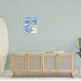 thumbnail image 2 of Stupell Industries Summer Beach Coast Ocean Waves Painting White Framed Art Print Wall Art, Design by Paul Brent, 2 of 8
