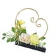 thumbnail image 5 of Canasta para anillos de boda, arte decorativo, caja para niña de las flores, soporte para flores para boda. Amarillo, 5 of 9