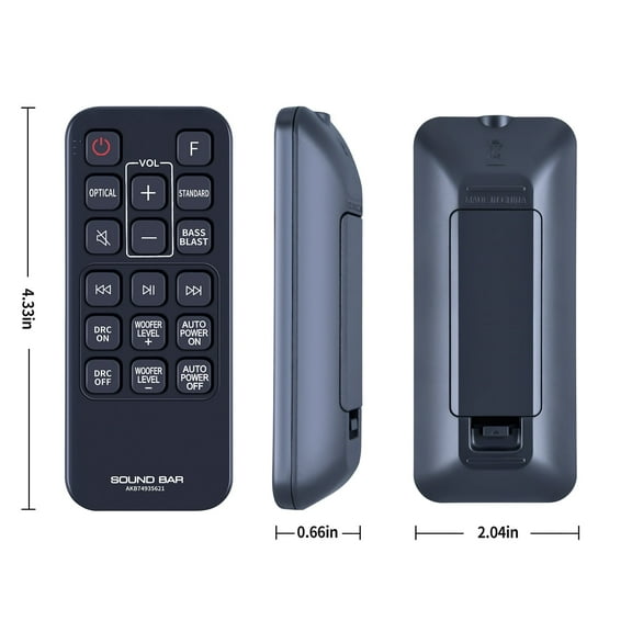 New AKB74935621 Replacement Remote Control For LG Sound Bar SJ2 SPJ2B-W SJ2.AEUSLLK SJ2.DEUSLLK sub COV33552424