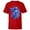 Red, variant on Guardians of the Galaxy Volume 3 Rocket & Team Space - Short Sleeve T-Shirt for Kids - Customized-Navy