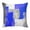 Blue, variant on Yellow Grey Oil Painting Pillow Covers 18x18 Inch, Abstract Modern Geometric Linen Pillowcase with Invisible Zipper, Decorative Throw Pillow Covers Cushion Case for Couch Sofa Bed Living Room