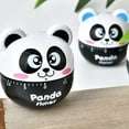 thumbnail image 2 of Shisuyan Adorable Timer Creative Panda Shaped Clock Plastic Student Time Manager Kitchen Baking Timer for Home Kitchen Students (Blue), 2 of 8