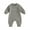 A-Gray Little Dude Clothes, variant on Newborn Baby Boy Fall Winter Onesie 0 3 6 9 12 18Months Warm Fleece Long Sleeve Bubble Romper Jumpsuit Outfits