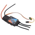 thumbnail image 3 of Esc sin escobillas, 5v 3a estable negro fácil de operar 80a esc bifbisqueos bidireccionales para el propulsor submarino para el bote rc, 3 of 7