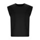 thumbnail image 3 of pstuiky Camiseta sin mangas para hombre, Camiseta informal de color liso sin mangas con cuello en V para hombre, interior moderno y moderno. Chaleco de hombre s, 3 of 5