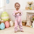thumbnail image 2 of Easter Bunny Matching Family Pajamas, Pjs for Family Matching Sets Long Sleeve Sleepwear Xmas Home Clothes, Pj Set Soft Holiday Sleepwear for Family, 2 of 5