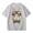 Grey, variant on Girls T-Shirt Spring Summer Kids Cartoon Bunny Print Short Sleeve T Shirt Casual Fashion Easter Daily Wear Pullover Tops