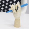 thumbnail image 2 of Wooden hand model, 7-inch art doll with movable fingers, for painting, art accessories, handmade decoration display, 2 of 3
