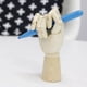 thumbnail image 2 of ZHAOCHENG Mano de madera de 18 cm con dedos articulados, ideal para pintar, decorar y exhibir., 2 of 3