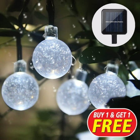 Chrismas Globe String Lights One Get Two Waterproof Led Fairy Chrismas Globe String Lights One Get Two Waterproof Led Fairy Solar Powered