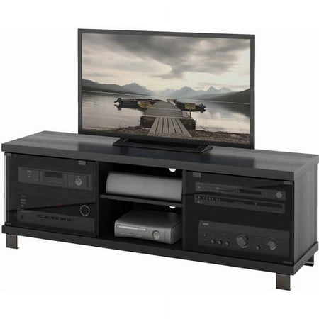 CorLiving - Holland TV Stand, for TVs up to 75" - Ravenwood Black