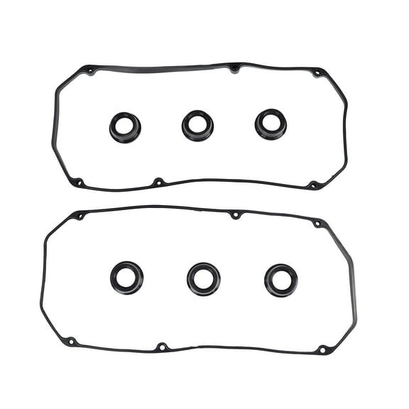 DNJ VC130G Valve Cover Set w/Grommets Fits Cars & Trucks 95-11 Chrysler Cirrus 2.5L-3.8L SOHC