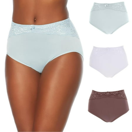 

Rhonda Shear Ahh Seamless Brief 3-pack with Lace Overlay_5868485R3486