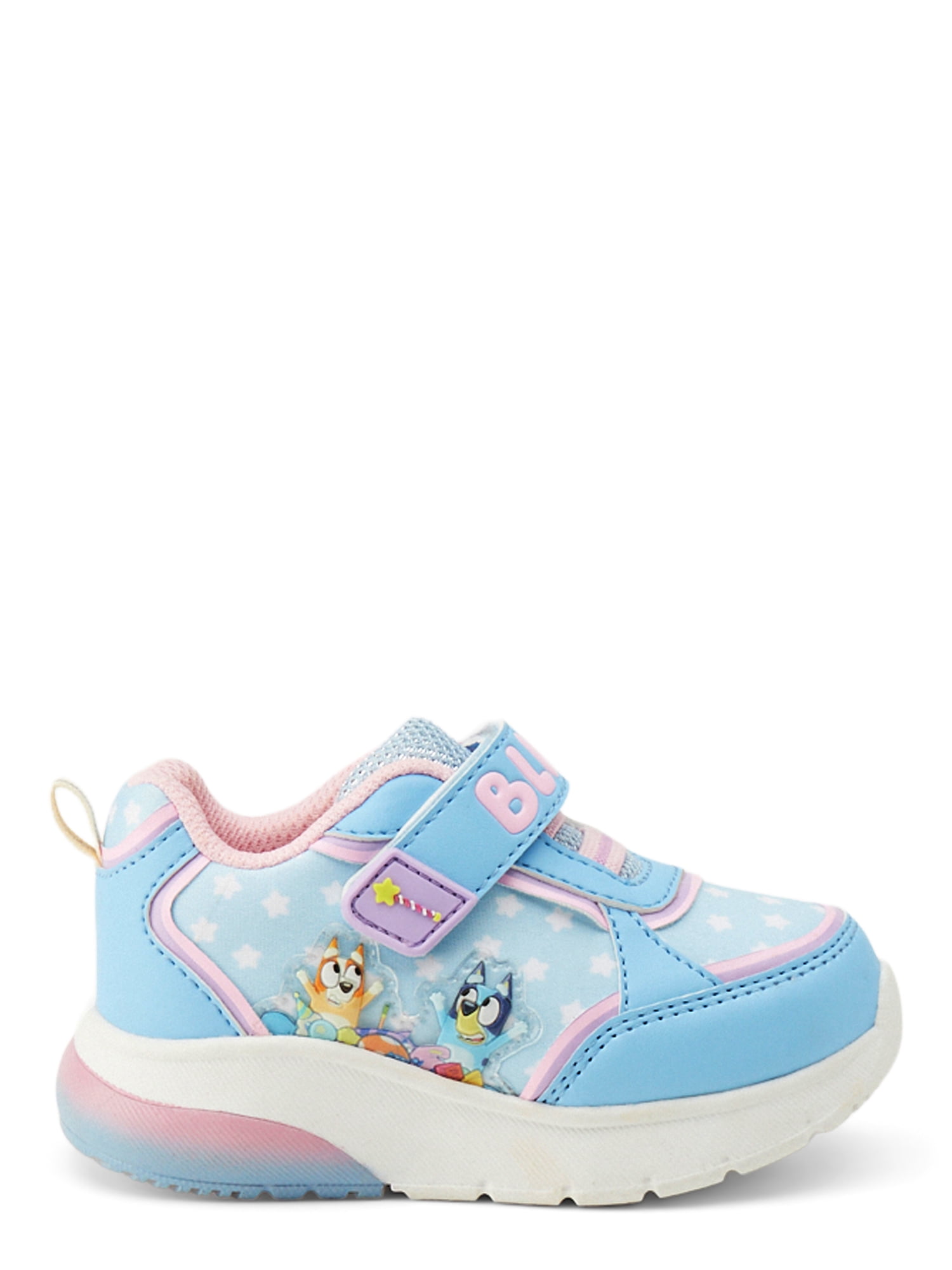 Bluey Toddler Girls Light Up Athletic Sneakers