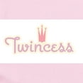 thumbnail image 2 of CafePress - Twincess Infant Bodysuit - Baby Light Bodysuit, Size Newborn - 24 Months, 2 of 4