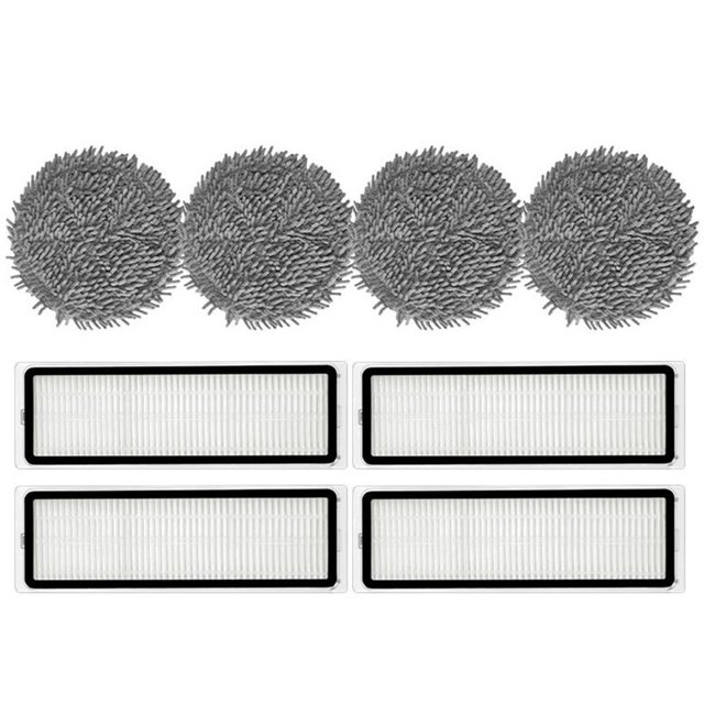 Paño de fregona lavable Filtro HEPA para Xiaomi Mijia Robot autolimpiante Pro STYTJ06ZHM Accesorios Piezas de repuesto