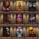thumbnail image 2 of Póster clásico de la película de terror Chucky & Terrifier 2, impresión retro, arte de pared, pintura en lienzo, imagen para la decoración del hogar de la sala de estar, 2 of 5