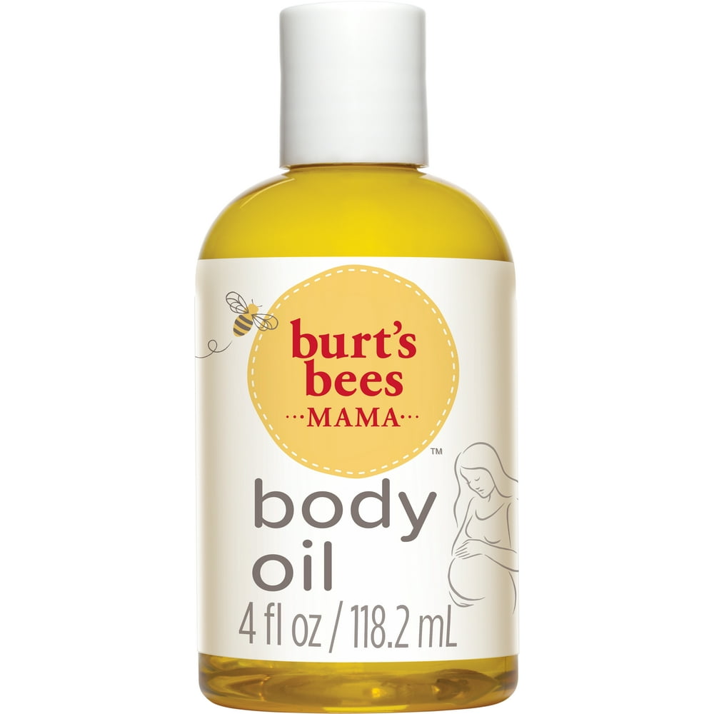 Burt's Bees 100 Natural Origin Mama Bee Nourishing Body Oil, 4 Ounce
