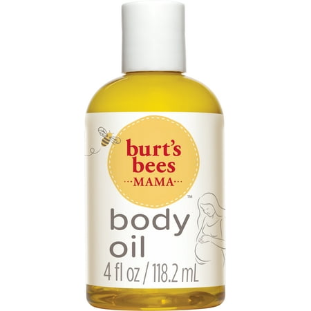 Burt's Bees 100% Natural Origin Mama Bee Nourishing Body Oil, 4 Ounce Bottle