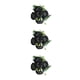 thumbnail image 5 of Ramo de peonías artificiales Inteprter flores de seda Negro Púrpura, 5 of 6