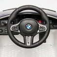 thumbnail image 4 of Bmw M4 12v Kids Electric Car with Parent Remote, Battery Powered Cars for Kids, Three Speed Adjustable,Power Display, Usb,Mp3 ,Bluetooth,Led Light,Story, Ride On Car for Boy and Girl Ages 3-8, White, 4 of 10