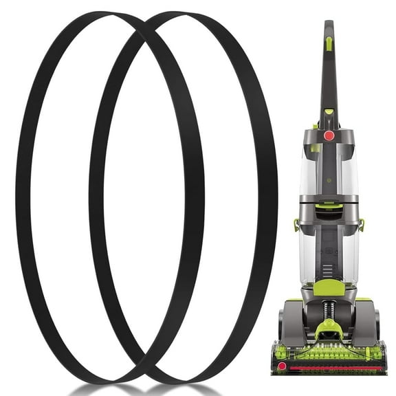 Replacement Belts for Hoover Dual Power Max Carpet Cleaner, Vacuum Compatible with Hoover Models FH5401, FH51000, FH51001, FH51002, FH54000 Series, Replace P/N 440005536 (Pack of 2)