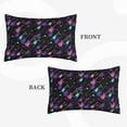 thumbnail image 2 of Fuzoiu Colorful Guitar Print Fuzzy Pillowcases, Super Soft Pillow Case Cover with Zipper for Bedroom, Sofa, Couch,Cozy Pillow Shams for All Seasons-20"x30", 2 of 6