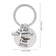 thumbnail image 3 of Unique Class of 2025 Stainless Steel Keychain Creative Graduation Jewely 2025 Charm Key Ring Present Graduates Keepsake for Him and Her, 3 of 4
