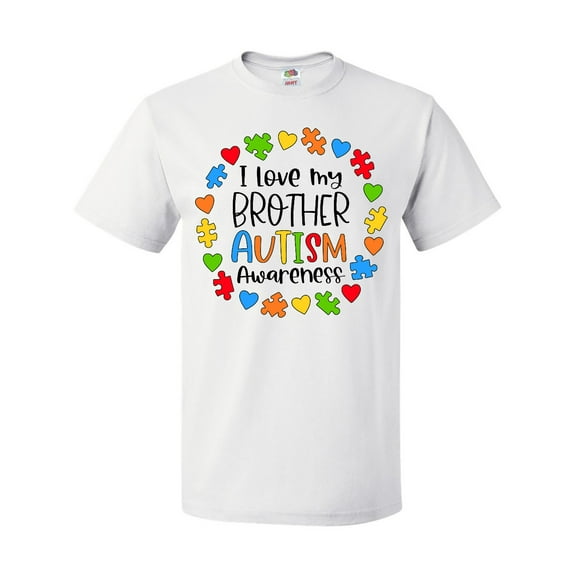 Inktastic I Love my Brother Autism Awareness T-Shirt