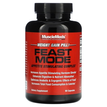 MuscleMeds Feast Mode, Appetite Stimulating Complex, 90 Capsules