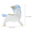 thumbnail image 4 of MasteelfCA 1 Pce Statue de Licorne en Résine Mini Pot de Fleurs Succulentes Pot de Fleurs Décoratif, 4 of 8