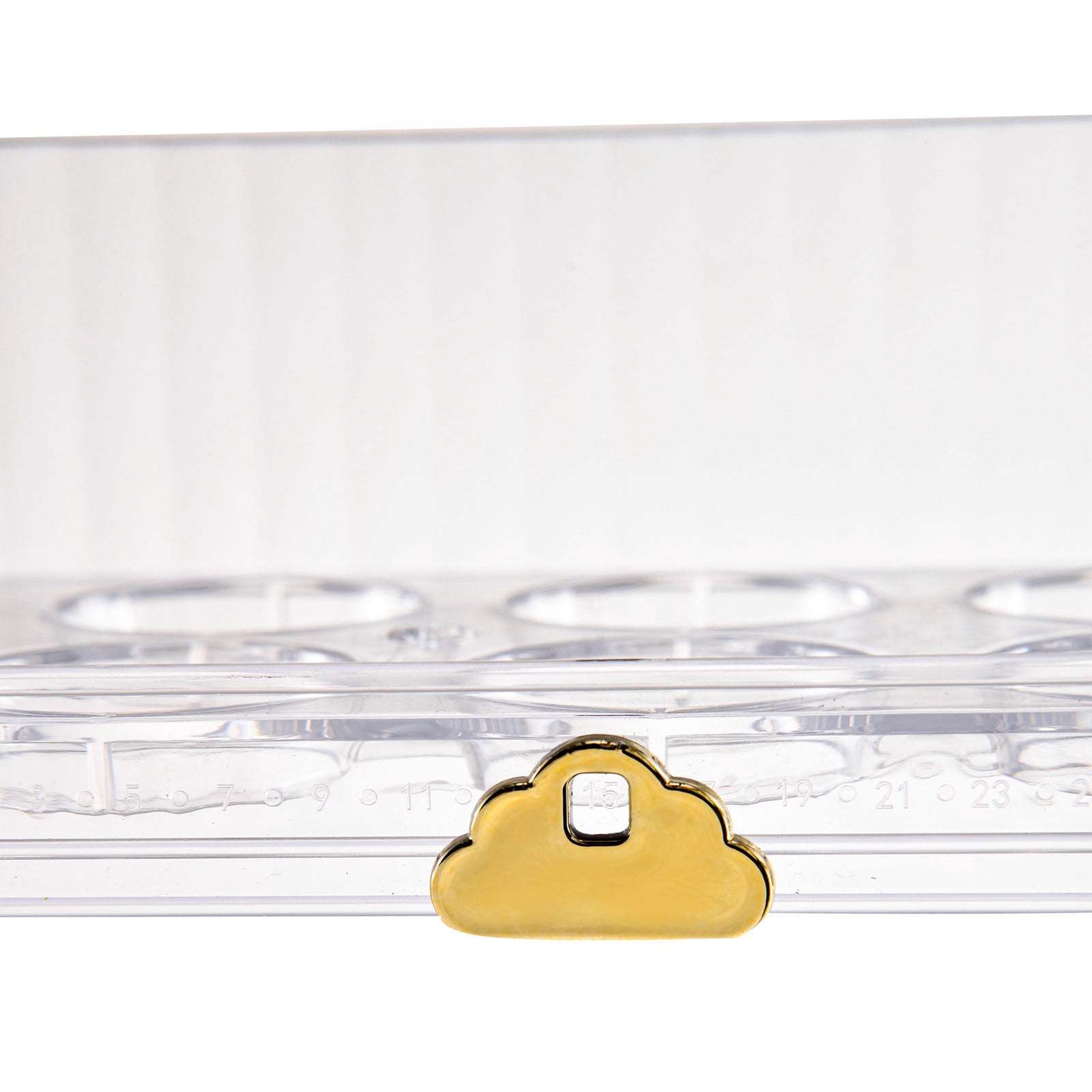 Two Layer Flip Up Egg Storage Container for Refrigerator, Holds 20 Eggs, Space Saving Design with Clear BPA Free , Easy Access Egg Organizer Box for Fridge
