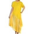 thumbnail image 2 of Sakkas Viveka Embroidered Caftan Dress - Yellow - One Size, 2 of 5