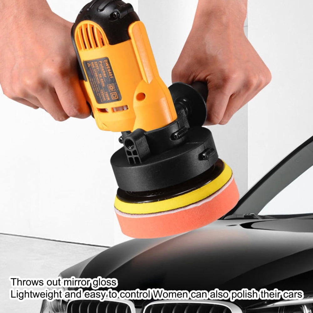 Ksruee Polisher For Car Detailing Car Buffers And Polishers 220V Body Repair Grinders Handle Buffing Machine Car Polishing Machine Multi-Purpose For Car