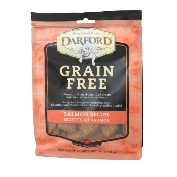 Darford Grain Free Dog Biscuits Salmon Recipe Regular, Salmon, 12 oz
