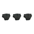 thumbnail image 4 of kurtrusly Physiological Pants For Dogs Experience And With These Tailored Pants Reusable Classic Black L 3Set, 4 of 6