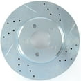 thumbnail image 5 of PowerStop Front Z26 Street Warrior Brake Pad and Rotor Kit with Red Powder Coated Calipers Fits: CHRYSLER DODGE Select Models KC1714-26, 5 of 7