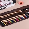 thumbnail image 4 of Tignapoo 24 Color Non-Water Soluble Colored Pencil Set with Canvas Organizer and Pencil Extender - Perfect for Artists, Students, and Designers - Eco-Friendly Wood Holder, Pre-Sharpened for Easy Use, 4 of 7