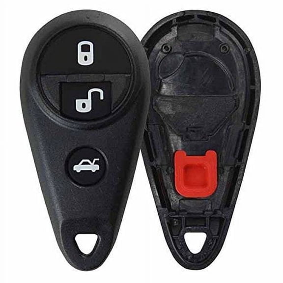 KeylessOption Just the Case Keyless Entry Remote Control Car Key Fob Shell Replacement No Electronics NHVWB1U711 for 05-12 Subaru Vehicles