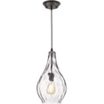 thumbnail image 4 of RADIANCE Goods Transitional 1 Light Rubbed Bronze Ceiling Mini Pendant 9" Wide, 4 of 4