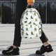 thumbnail image 2 of Disketp Cute Avocado Yoga Mochila Escolar de 15 Pulgadas, Mochila Ligera para Estudiantes, Viajes y Trabajo, Cómoda y Resistente para el Uso Diario, 2 of 6