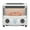 White, variant on Brentwood 500 W Stainless Steel Mini Toaster Oven, White