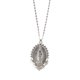 thumbnail image 1 of Colgante de cadena de clavícula dorada con figura de ángel de diamantes de imitación de cristal de Europa y Estados Unidos, 1 of 6