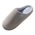 thumbnail image 4 of Laonim Pantoufles en Coton Chaudes à Bout Fermé pour Hommes, 4 of 4