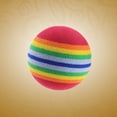 thumbnail image 4 of 8pcs 42mm Rainbow EVA Ball Practice Indoor Training Aid Training Ball (Colorful), 4 of 8